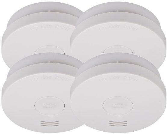 Brennenstuhl Brennnenstuhl Rookmelder SET | 4x RM L 3100 met geïntegreerde batterij 1290050004