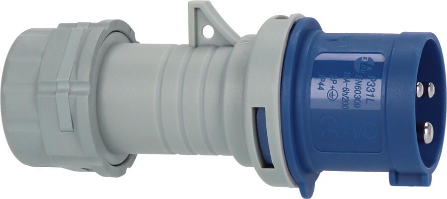 Brennenstuhl CEE-stekker met LED-spanningsindicator | IP44 | 230V 16A 1081010100