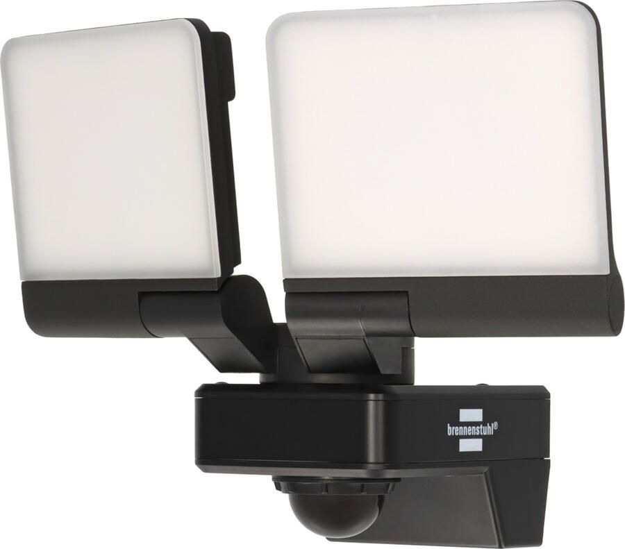 Brennenstuhl Connect LED WiFi-spot met bewegingsmelder WFD 3051 P 4300lm PIR | IP54 1179060020