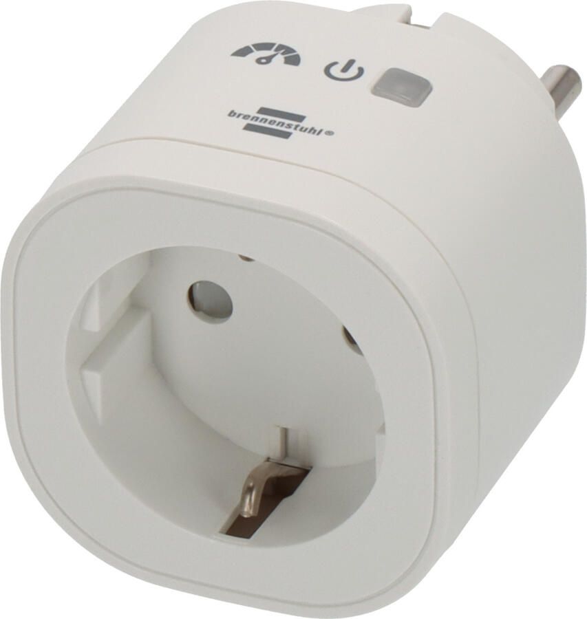 Brennenstuhl Connect wifi-wandcontactdoos met energiemeting WAE 3600 XS01 | wit | IP20 1294880