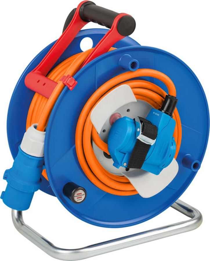 Brennenstuhl Garant G CEE 3 IP44 Kabelhaspel voor camping en maritieme doeleinden 25m H07RN-F 3G2 5 1182470100