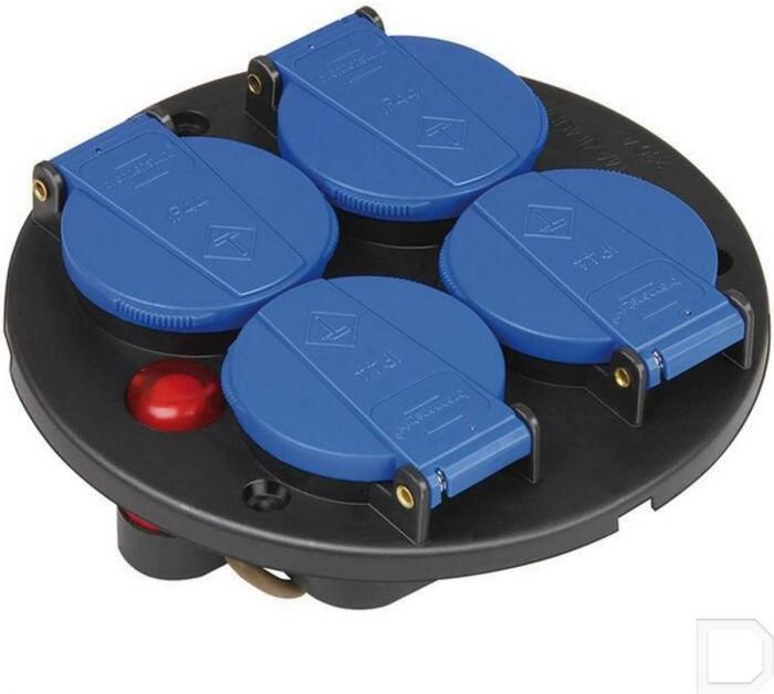 Brennenstuhl Kabelhaspel Garant 290 leeg IP44 3-voudig 1208310010