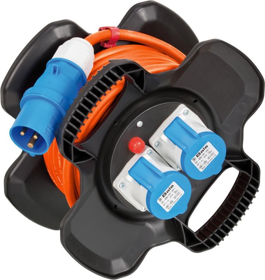 Brennenstuhl Kabelhaspel X-Gum CEE IP 44 voor Camping Maritime 10m H07RN-F 3G2 5 1169730101