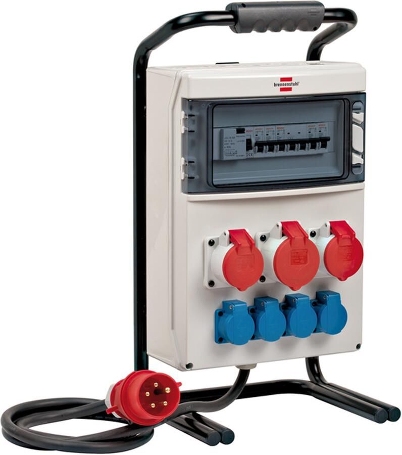 Brennenstuhl Mobiele stroomverdeler BSV 4 IP44 2m H07RN-F5G4 0 1x32A + 2x16A 1154900021