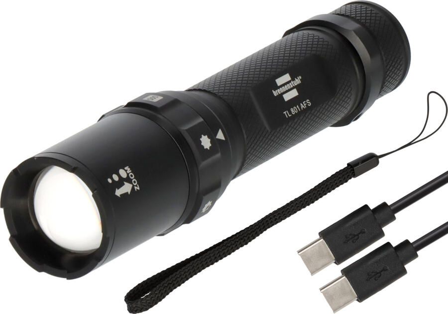 Brennenstuhl Oplaadbare focusseerbare LED-zaklamp TL 801 AFS 800lm | IP44 1178600210