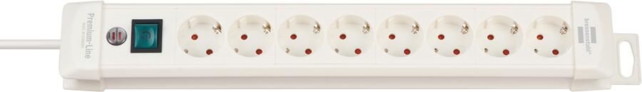 Brennenstuhl Premium-Line stekkerdoos 8-voudig wit 3m H05VV-F 3G1 5 1952280100