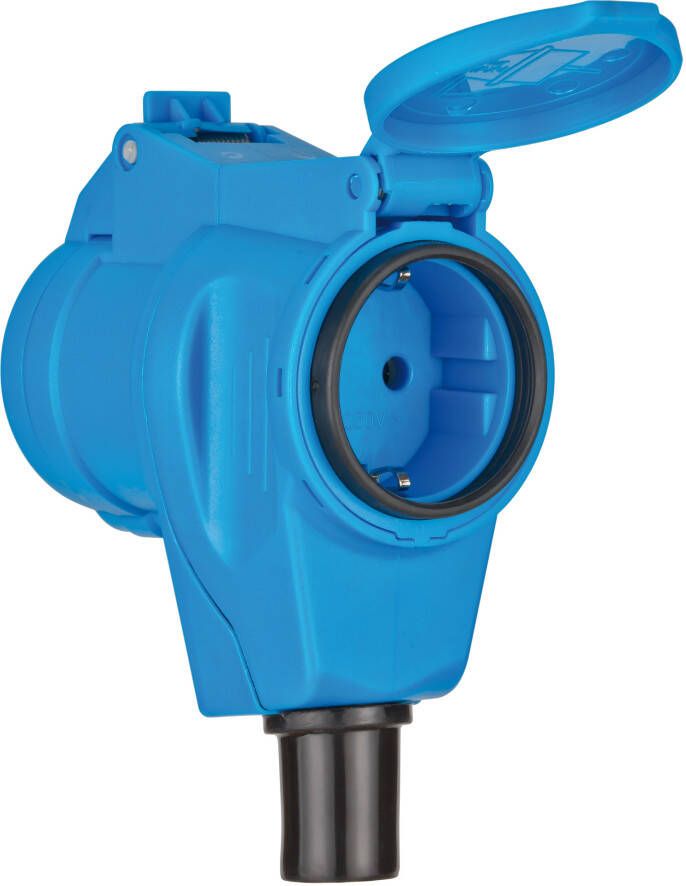 Brennenstuhl CEE-haakse koppeling 230V 16A IP44 1x 230V 16A 1x 230V CEE 16A 3-polig 1080980