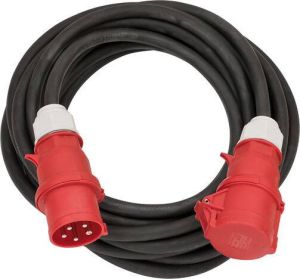 Mtools Brennenstuhl CEE verlengsnoer IP44 25m zwart H07RN-F 5G6 0 5-polig |