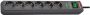 Brennenstuhl Eco-Line overspanningsbeveiliging 13.500A 6-voudige antraciet 5m H05VV-F 3G1 5 1159710515 - Thumbnail 1