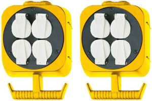 Brennenstuhl Hangende stroomverdeler 2x4 230V 16A | 1151760