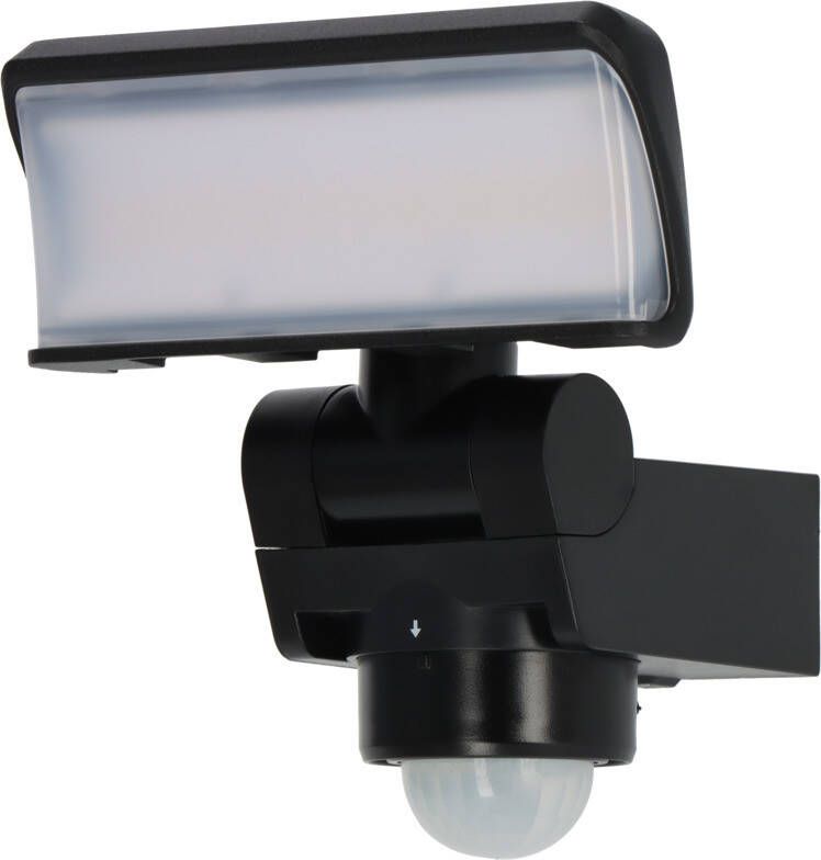 Brennenstuhl LED-spot | WS 2050 SP | met bewegingsmelder | 1680lm | IP44 | zwart