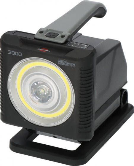 Brennenstuhl Multi Battery | LED | Batterij-handlamp HL 3000 | 1140 + 2160lm | IP54 1173730000