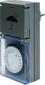 Brennenstuhl MZ 44 IP 44 mechanische tijdschakelaar 230 V | 1506460