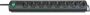 Brennenstuhl Primera-Line 8-voudige zwarte stekkerdoos met schakelaar | 1153300128 - Thumbnail 2