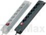 Brennenstuhl Stopcontactlijst Premium-Line | 6 voudig | Zwart | 1951160100 - Thumbnail 1