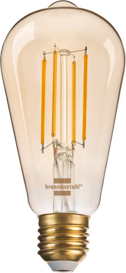 Brennenstuhl Wifi Led Lamp Edison 4 9W 490Lm E27 2200K 1294870272
