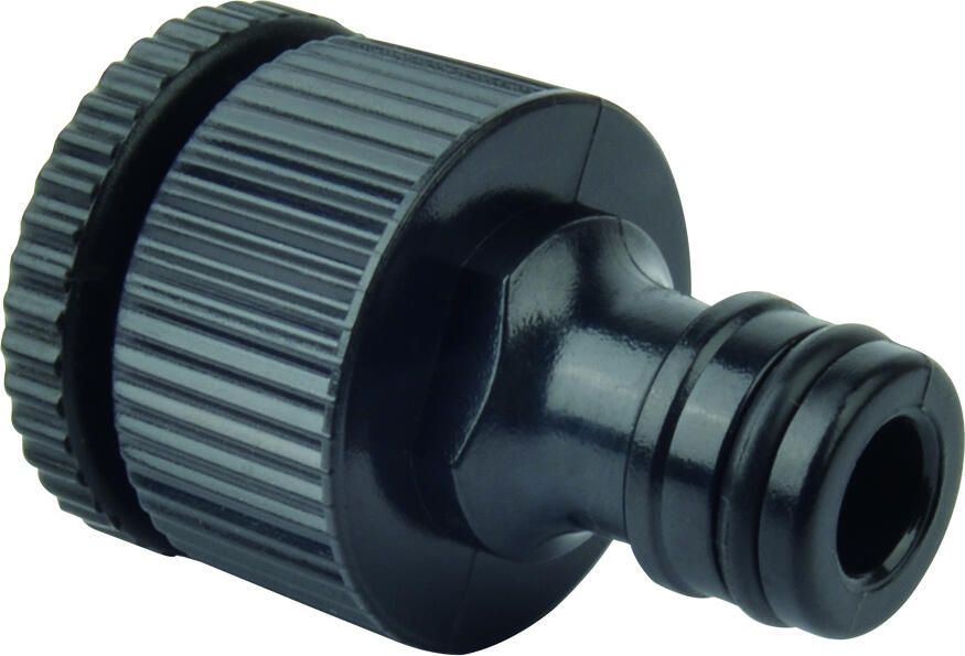 Brüder Mannesmann 3 4" inch tapconnector met 1 2" inch verloopstuk 63600