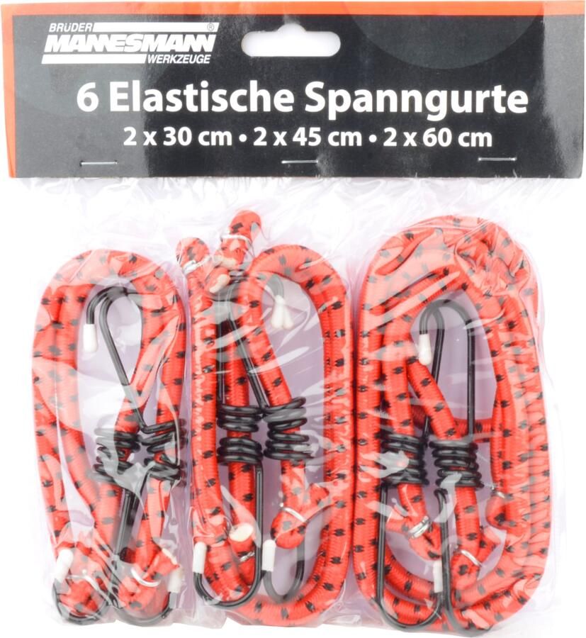 Brüder Mannesmann Bagage-spanbandenset 6 dlg 00380