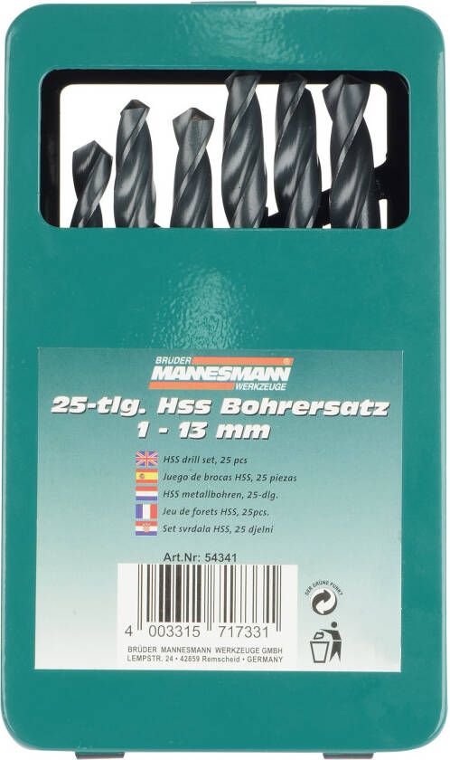 Brüder Mannesmann Borenset 25-dlg HSSR 1 (Hobby) 13 mm (Hobby) 54341