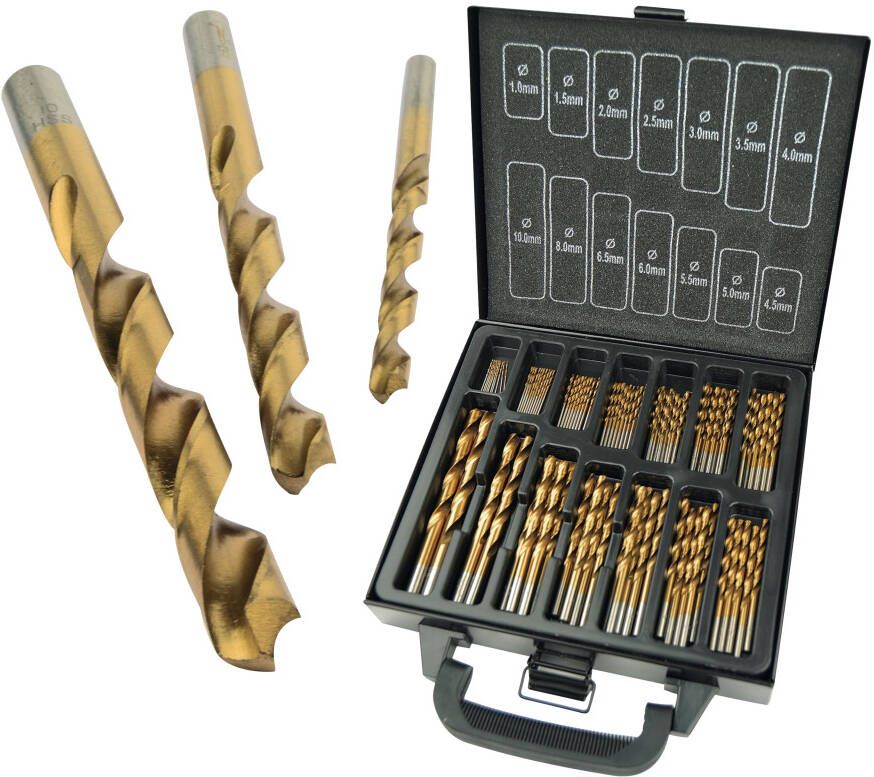 Brüder Mannesmann Borenset HSS titanium 99 dlg 1-10 mm (Hobby) 54399