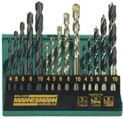 Brüder Mannesmann Borenset profi combi 15 dlg (Hobby) 54315
