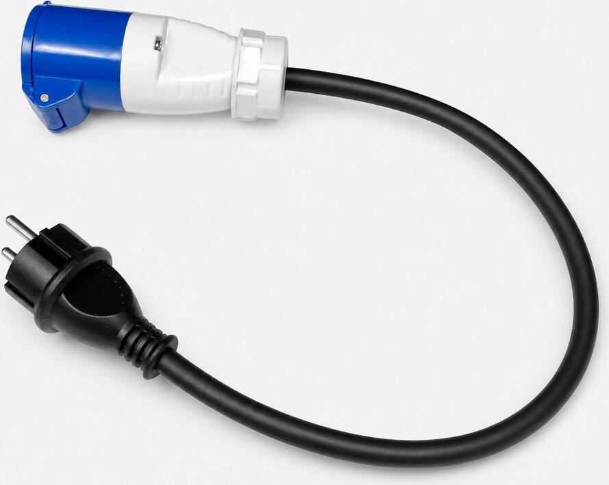 Brüder Mannesmann CEE-naar-230-volt-adapter IP44 0 4 meter 12978