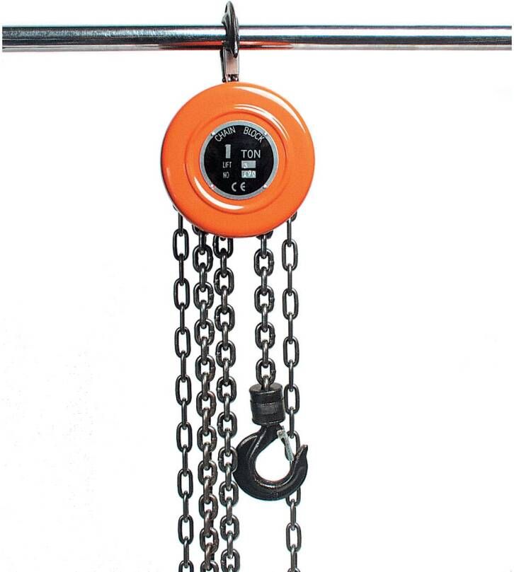 Brüder Mannesmann Handkettingtakel 1 ton 3 meter (Hobby) 1254