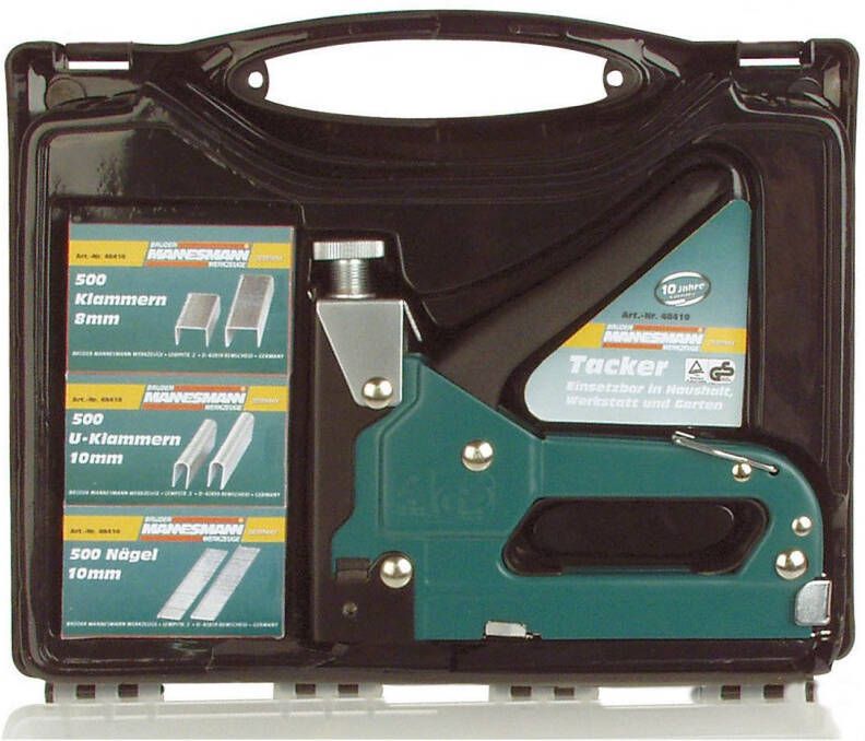 Brüder Mannesmann Handtacker in koffer (Hobby) 48410