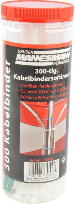 Brüder Mannesmann Kabelbinders 300 dlg (Hobby) 13050