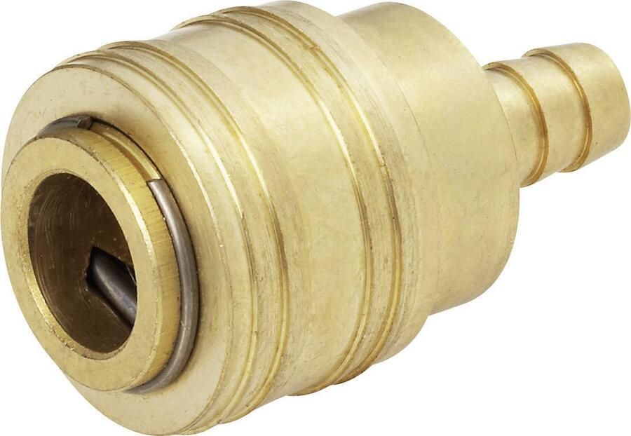 Brüder Mannesmann Koppeling met slangaansluiting 9 mm 1556