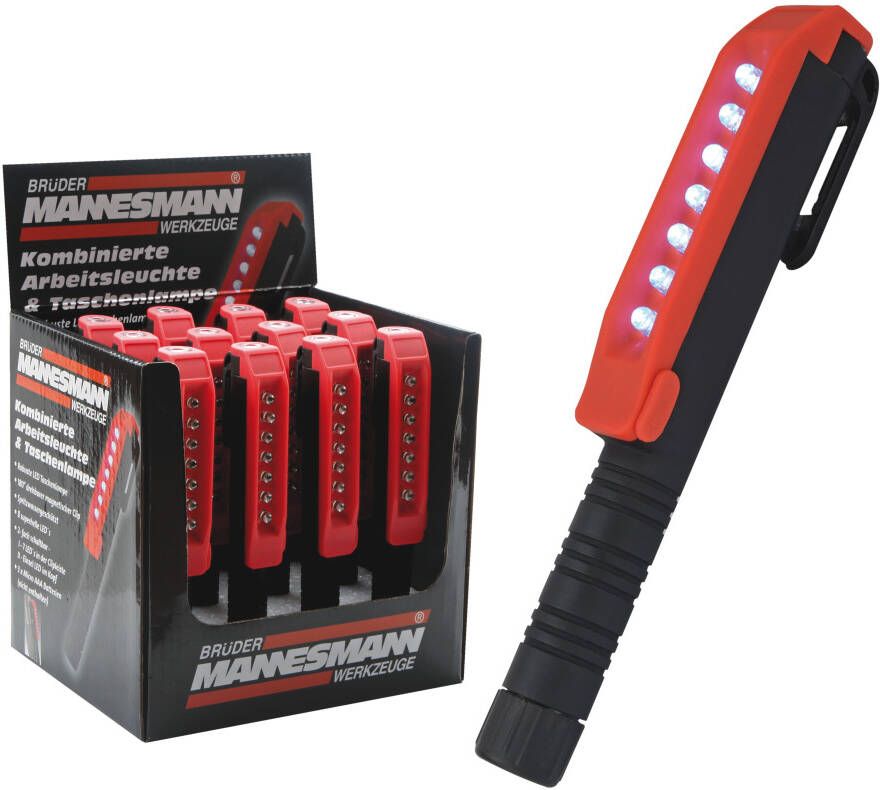 Brüder Mannesmann LED zak- en werklamp 8 leds (Hobby) 30616