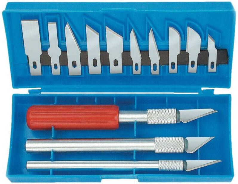 Brüder Mannesmann Messenset modelbouw 16 dlg (Hobby) 692-16