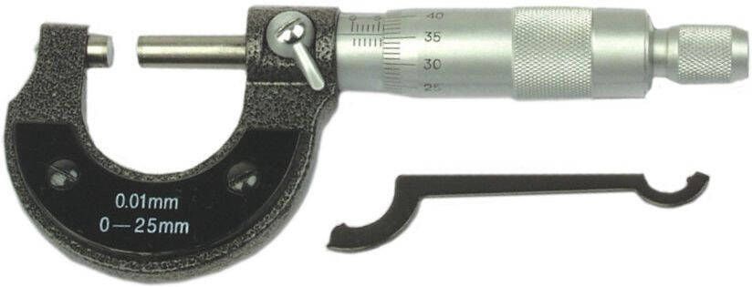 Brüder Mannesmann Precisie micrometer 0-25 mm (Hobby) 826