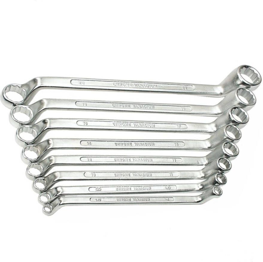 Brüder Mannesmann Ringsleutelset 12 dlg 6-32 mm (Hobby) 140-12