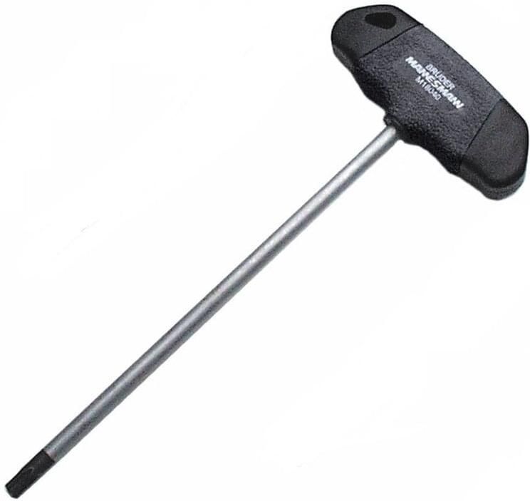 Brüder Mannesmann Schroevendraaier met T-handgreep softgrip T-profiel T30 18039
