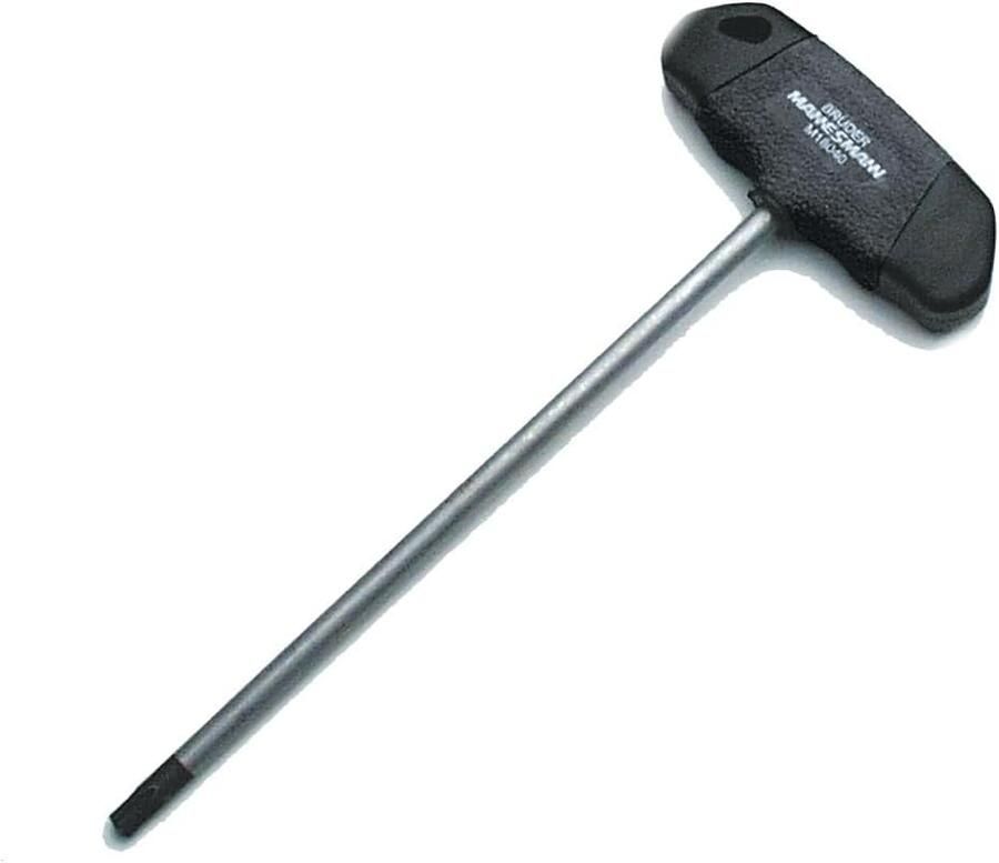 Brüder Mannesmann Schroevendraaier met T-handgreep softgrip T-profiel T10 18034