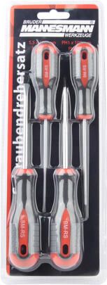 Brüder Mannesmann Schroevendraaierset 4 dlg 11300