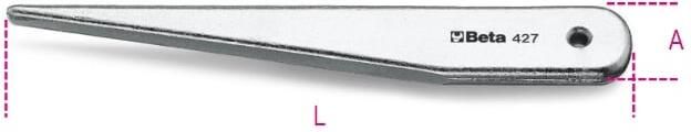 Brüder Mannesmann Stalen blokschaaf 44 mm (Hobby) 427