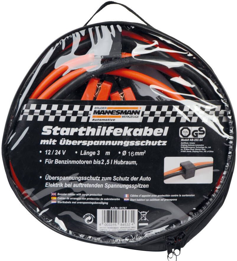 Brüder Mannesmann Startkabels Ø 16 mm (Hobby) 01787 - Foto 1