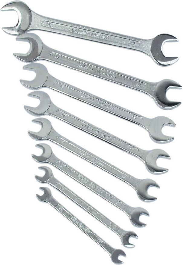 Brüder Mannesmann Steeksleutelset 8 dlg 6-22 mm (Hobby) 110-8