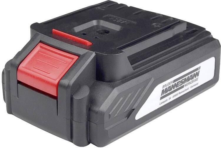 Brüder Mannesmann Vervangende accu 20 volt lithium-ion compatibel met accuboormachines artikelnummers M17680 en M17685 17681