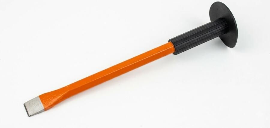 Brüder Mannesmann Vlakke beitel met handbescherming 300 mm 647-FL