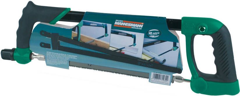 Brüder Mannesmann Zaagbeugel met 3 zaagbladen (Hobby) 30136