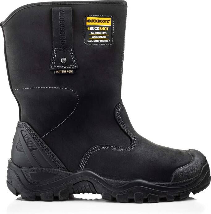 Buckbootz Werkschoen Buckshot Werklaars BSH010 S3 | Donkerbruin | 00.176.070.44