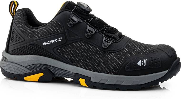 Buckbootz Werkschoen Tradez Wheelz Laag S1PS BOA | Zwart | 5055138027035