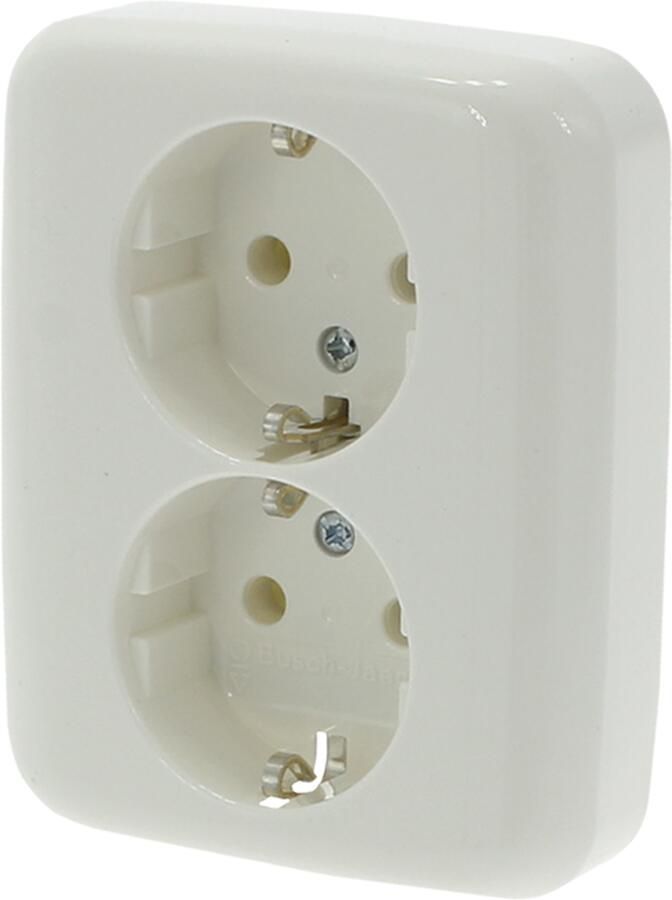 Busch Jaeger Busch-Jaeger BJ Refl Inb Contactdoos | 2V | RA | PW 66.001.50