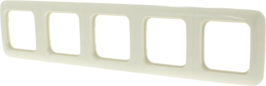 Busch Jaeger Busch-Jaeger SI Afdekraam | Inbouw | 5-voudig | Crème 66.000.28