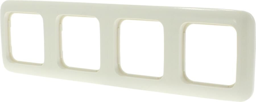 Busch Jaeger Busch-Jaeger SI Afdekraam | Inbouw | 4-voudig | Crème 66.000.24