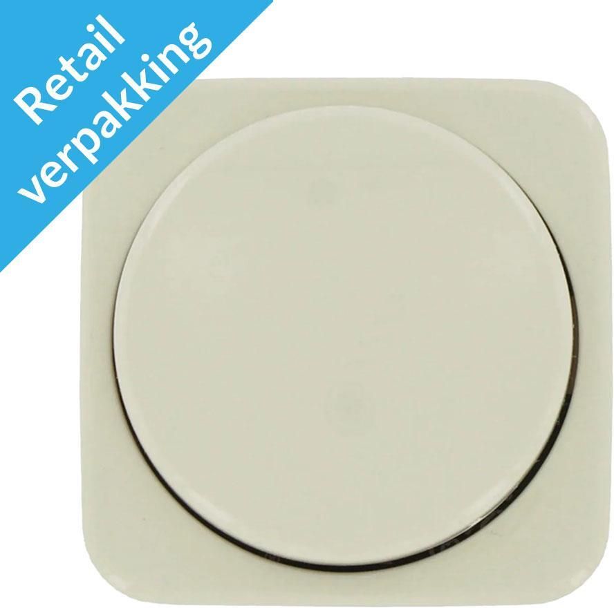 Busch Jaeger CREME afdekplaat + knop dimmer 4695050
