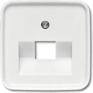 Busch Jaeger WIT afdekplaat UTP enkel 4692187